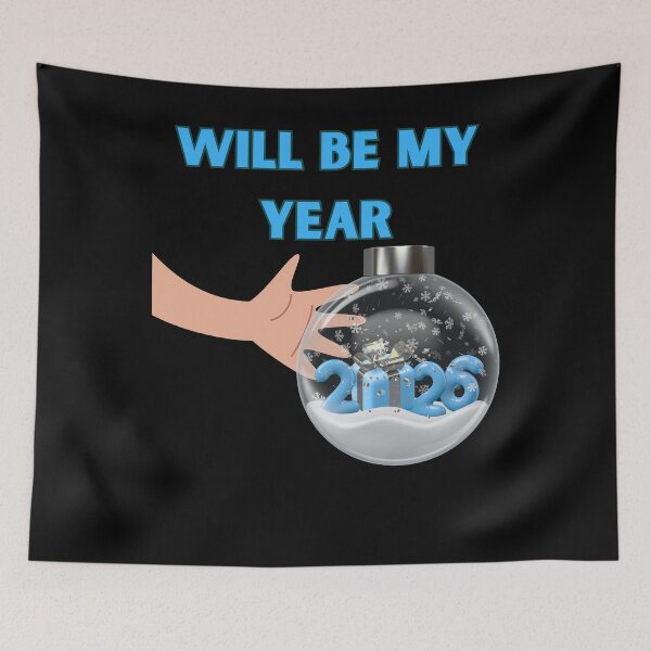 Item preview, 2026 Will Be My Year Illustration designed and sold by StaticMood.