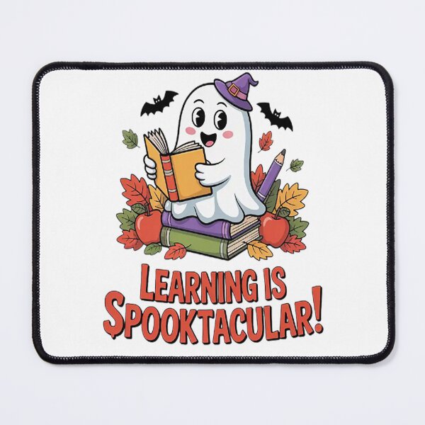 Item preview, Ghostly Wisdom Learning Is Spooktacular designed and sold by orlodrake.