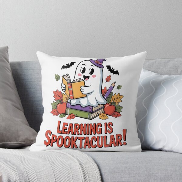 Item preview, Ghostly Wisdom Learning Is Spooktacular designed and sold by orlodrake.