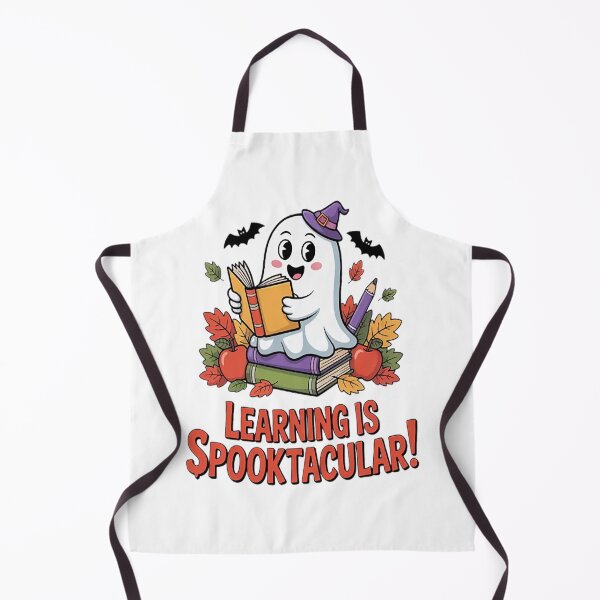 Item preview, Ghostly Wisdom Learning Is Spooktacular designed and sold by orlodrake.