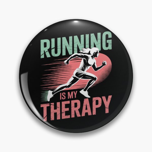 Item preview, Running is My Therapy Girl Runner Sunset Funny designed and sold by Slwankol.