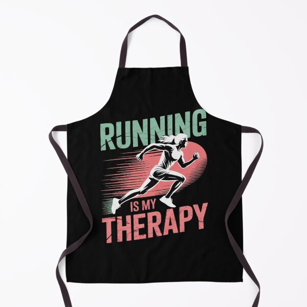 Item preview, Running is My Therapy Girl Runner Sunset Funny designed and sold by Slwankol.