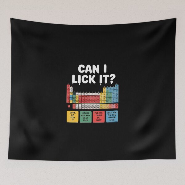 Item preview,  Can I Lick it 100 days of School Periodic Table3  designed and sold by SyntaxClaw.