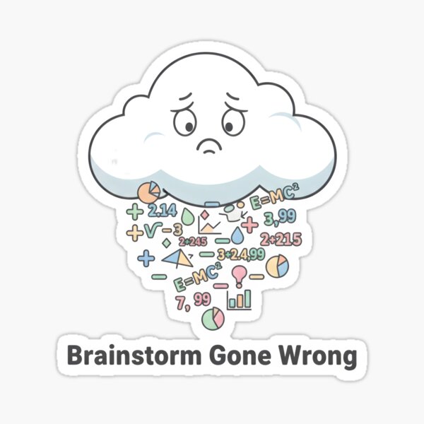 Item preview, Brainstorm Gone Wrong designed and sold by TAJSILVERLINE.