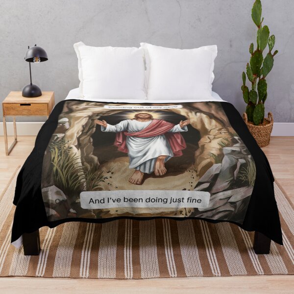 Item preview, Jesus Coming Out Of My Cave And I've Been Doing Just Fine 35 designed and sold by FadeOfThrone.