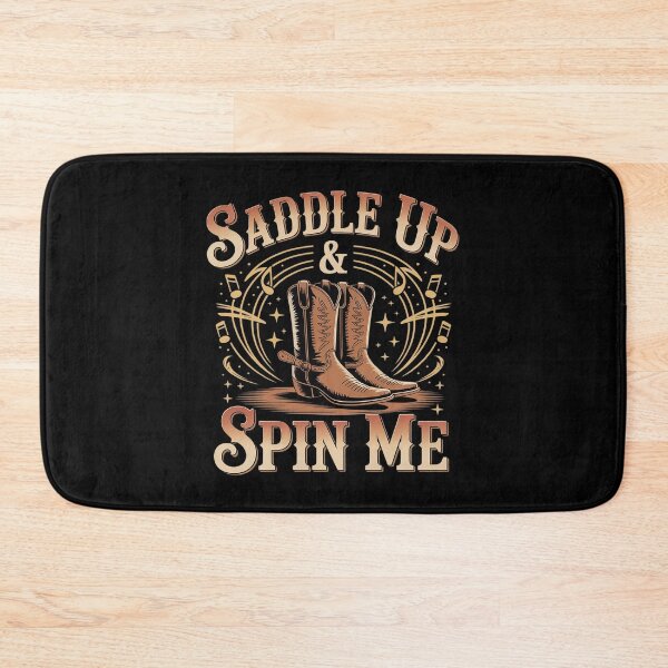 Item preview, Saddle Up & Spin Me – Western Cowgirl Two-Step designed and sold by Slwankol.