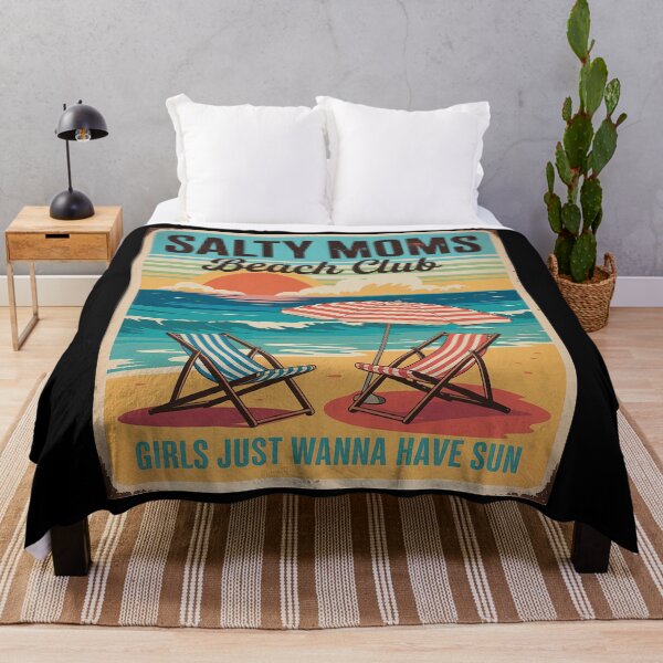 Item preview, Salty Moms Beach Club Girls Just Wanna Have Sun designed and sold by Slwankol.