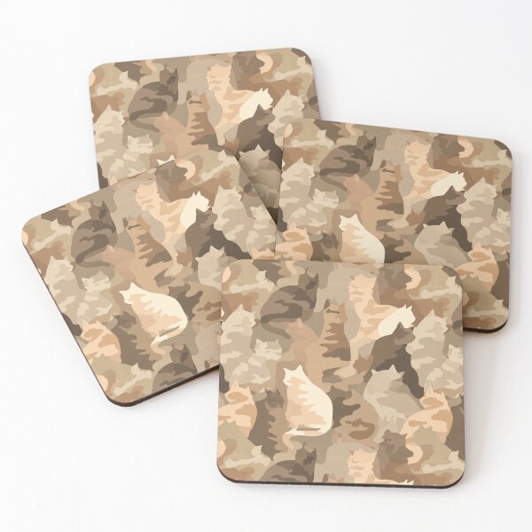 Item preview, Bold Army Cat Camouflage  - Gifts For Guys designed and sold by RoyalStarsPatts.