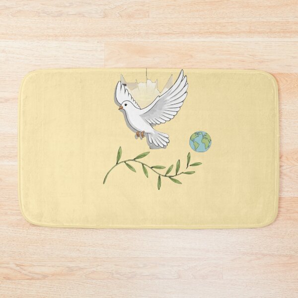 Item preview, Global Peace Vibes – Dove, Olive Branch & Earth Illustration designed and sold by saritta93.