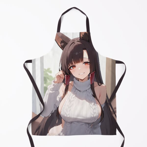Item preview, Charming Akagi Cozy White Sweater Azur Lane Anime Girl Waifu designed and sold by mildaclairmo.