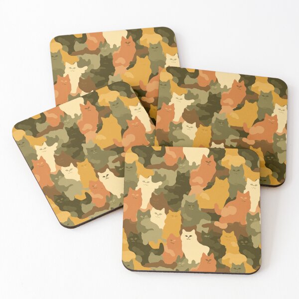 Item preview, Bold Luxurious Cat Camo Pattern  - Birthday Gift For Wife designed and sold by RoyalStarsPatts.