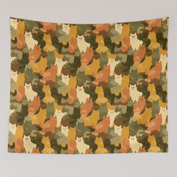 Item preview, Bold Luxurious Cat Camo Pattern  - Birthday Gift For Wife designed and sold by RoyalStarsPatts.