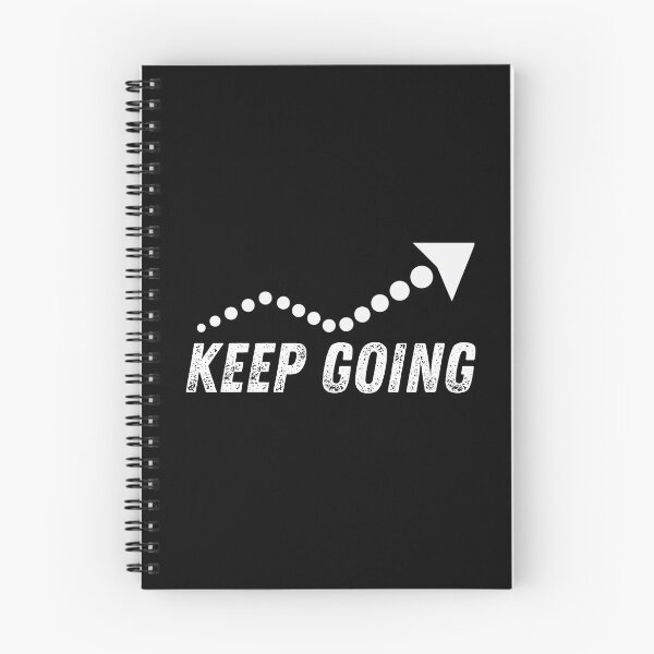 Item preview, Keep Going - The Journey Continues Modern Clean White Arrow  designed and sold by Taweekoonshop.