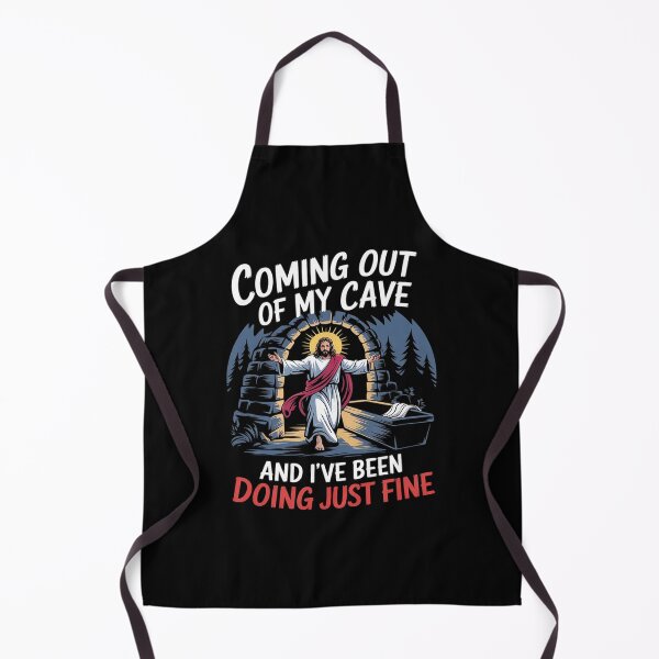 Item preview, Jesus Coming Out Of My Cave And I've Been Doing Just Fine 40 designed and sold by FadeOfThrone.