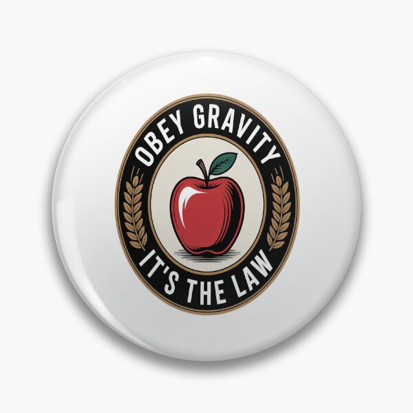 Item preview, Science Humor Obey Gravity Pun Physics Joke designed and sold by Lucaseinar.