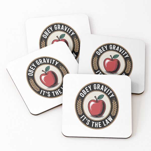 Item preview, Science Humor Obey Gravity Pun Physics Joke designed and sold by Lucaseinar.