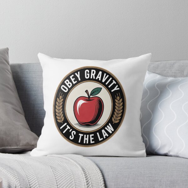 Item preview, Science Humor Obey Gravity Pun Physics Joke designed and sold by Lucaseinar.