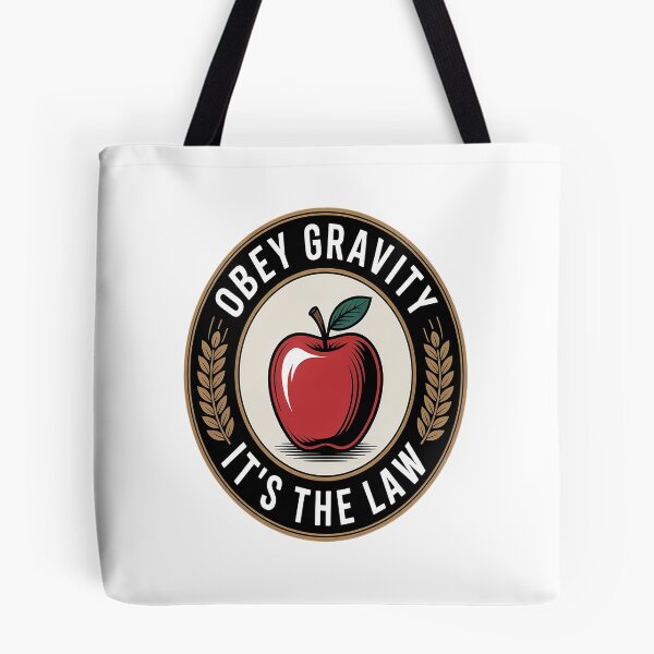 Item preview, Science Humor Obey Gravity Pun Physics Joke designed and sold by Lucaseinar.