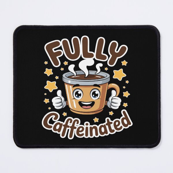 Item preview, Sarcastic Fully Caffeinated Funny Coffee designed and sold by genkihikki.