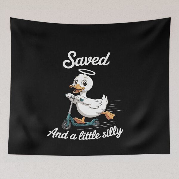 Item preview, Saved And Little Silly designed and sold by genkihikki.
