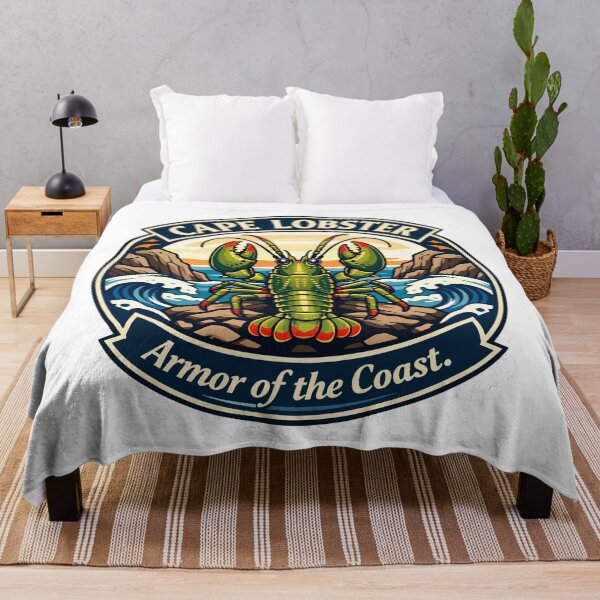 Item preview, Cape Lobster Armor of the Coast Illustration designed and sold by WildlifeInc.