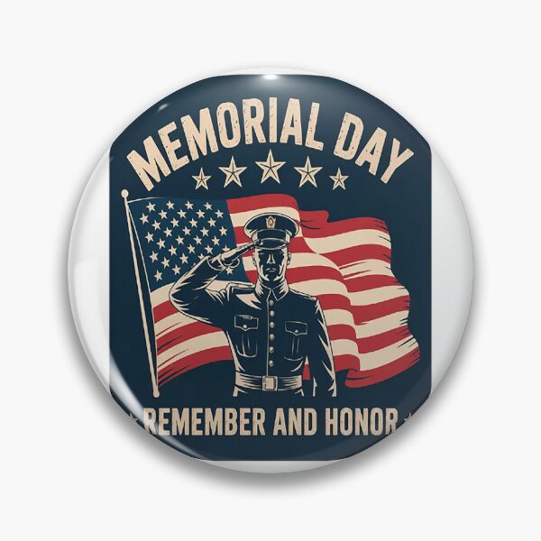 Item preview, Memorial Day USA Flag Remember and Honor designed and sold by orlodrake.