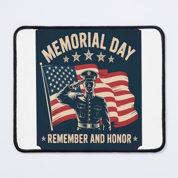 Item preview, Memorial Day USA Flag Remember and Honor designed and sold by orlodrake.