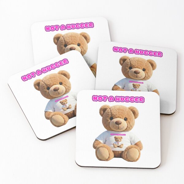 Item preview, Not A Hugger Teddy Bear designed and sold by PloySaiY.