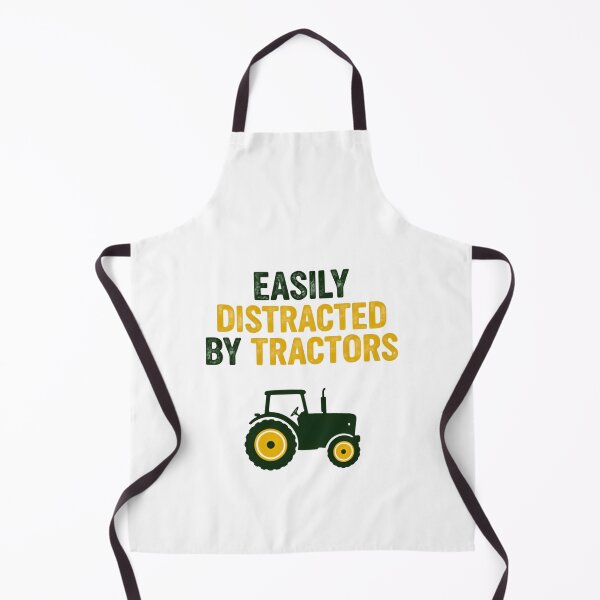 Item preview, Easily Distracted by Tractors Cute Barnyard Country Vibe designed and sold by HumansStuck12.