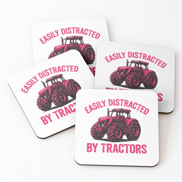 Item preview, Easily Distracted by Tractors Playful Farming Fun designed and sold by HumansStuck12.
