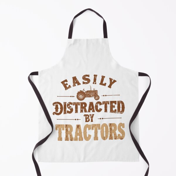 Item preview, Easily Distracted by Tractors Country Life Humor designed and sold by HumansStuck12.
