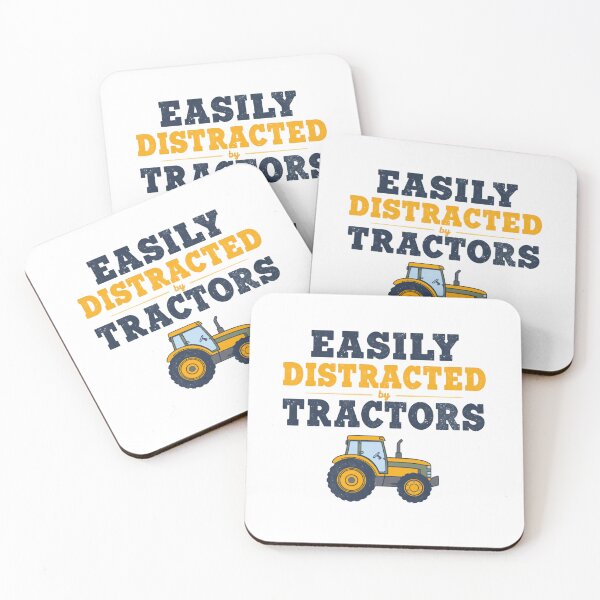 Item preview, Easily Distracted by Tractors Farming Lover Country Energy designed and sold by HumansStuck12.