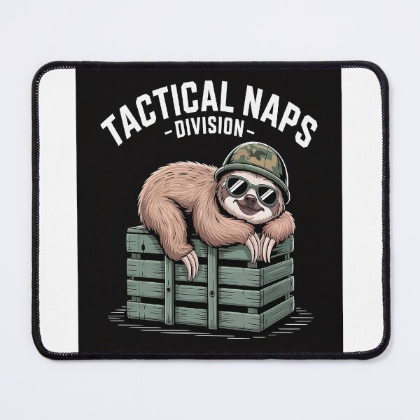 Item preview, Tactical Naps Division Sleep Military Humor Bedtime Squad designed and sold by Lucaseinar.
