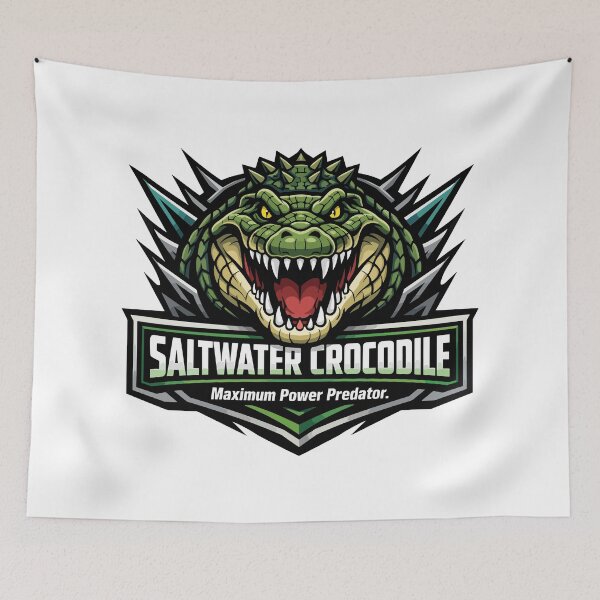 Item preview, Saltwater Crocodile Apex Predator designed and sold by WildlifeInc.