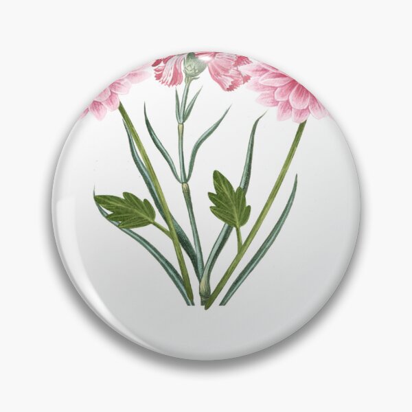 Item preview, Vintage January Birth Flower - Pink Carnation Floral Art designed and sold by Colorxpink.