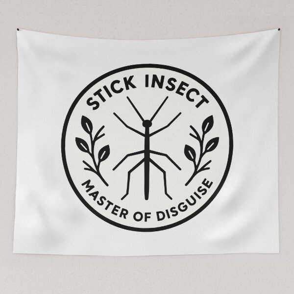 Item preview, Stick Insect Master of Disguise Illustration designed and sold by WildlifeInc.