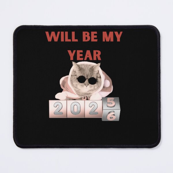 Item preview, 2026 Will Be My Year Funny Illustration designed and sold by StaticMood.
