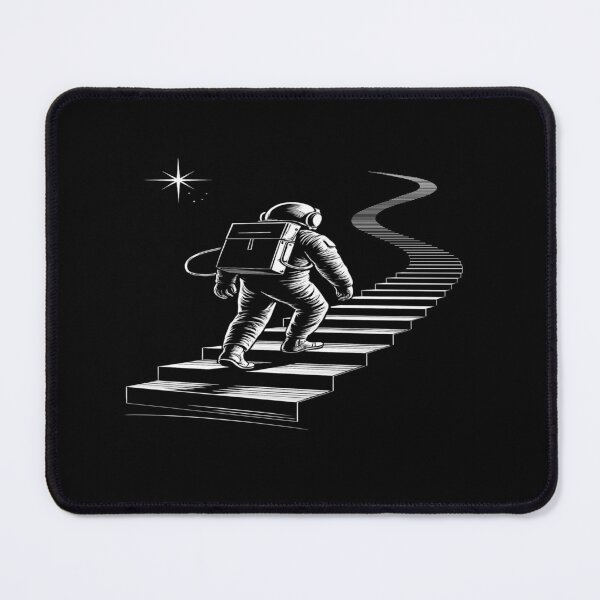 Item preview, Cosmic Journey Astronaut Art – Surreal Space Staircase Design for Dreamers, Explorers & Visionaries designed and sold by Bright Nest Studio.