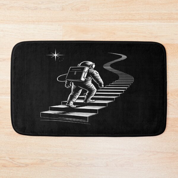 Item preview, Cosmic Journey Astronaut Art – Surreal Space Staircase Design for Dreamers, Explorers & Visionaries designed and sold by Bright Nest Studio.