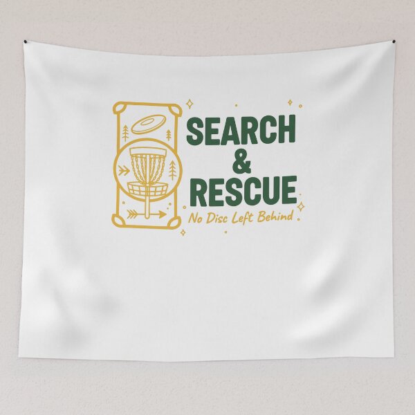 Item preview, Search And Rescue No Disc Left Behind Disc Golf designed and sold by LuminOrb.