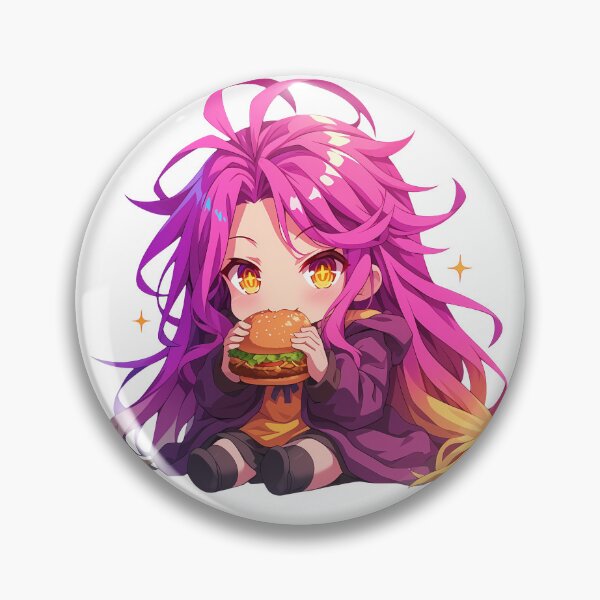 Item preview, Schwi Dola No Game No Life Anime Chibi Kawaii Burger Cute Colorful Happy Meal designed and sold by mildaclairmo.