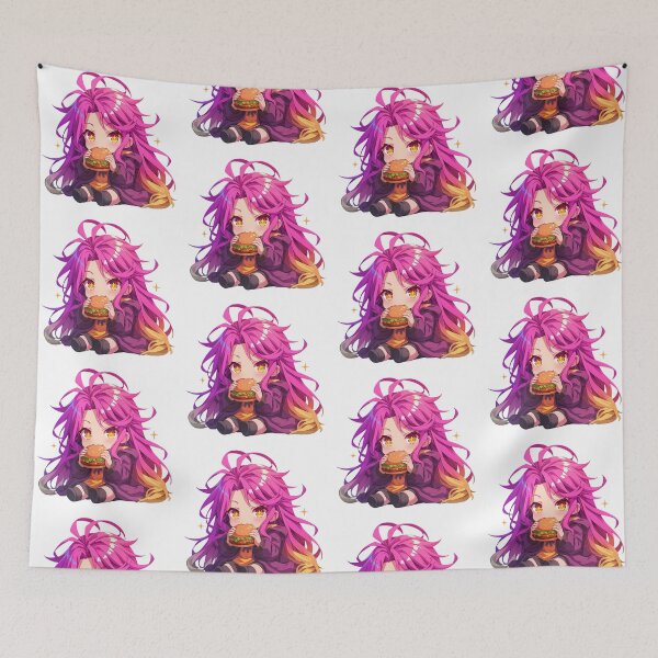 Item preview, Schwi Dola No Game No Life Anime Chibi Kawaii Burger Cute Colorful Happy Meal designed and sold by mildaclairmo.