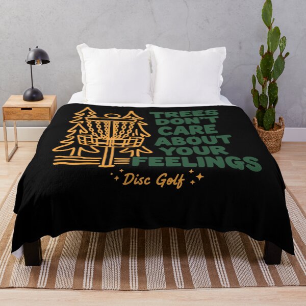 Item preview, Trees Don't Care About Your Feelings Disc Golf designed and sold by LuminOrb.