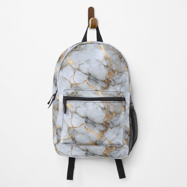Item preview, White Marble Texture with Gold Veins – Luxury Stone Background designed and sold by NewArt33.