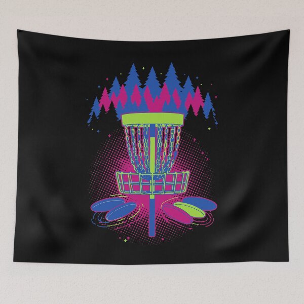 Item preview, Disc Golfer Dream Forest Disc Golf Scene designed and sold by LuminOrb.