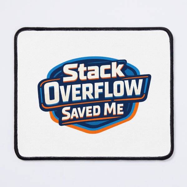 Item preview, Stack Overflow Saved Me – Funny Programmer Developer Coding Design designed and sold by inaveed.