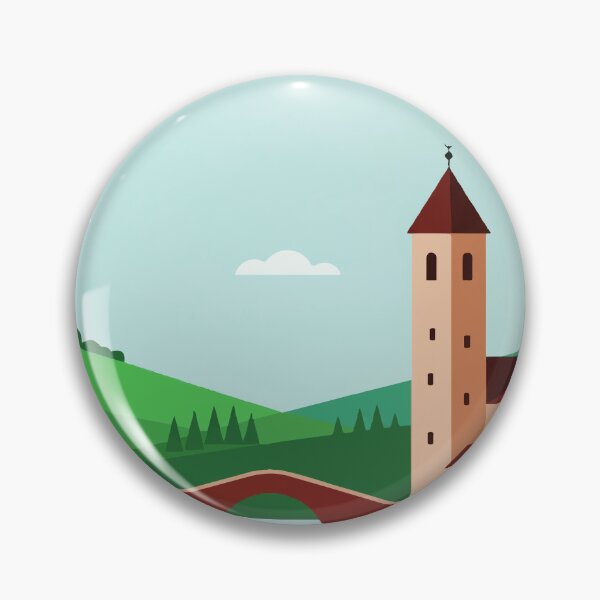 Item preview, Minimalist pastoral landscape designed and sold by Design4uStudio.
