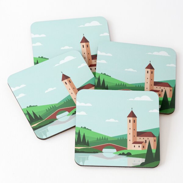Item preview, Minimalist pastoral landscape designed and sold by Design4uStudio.