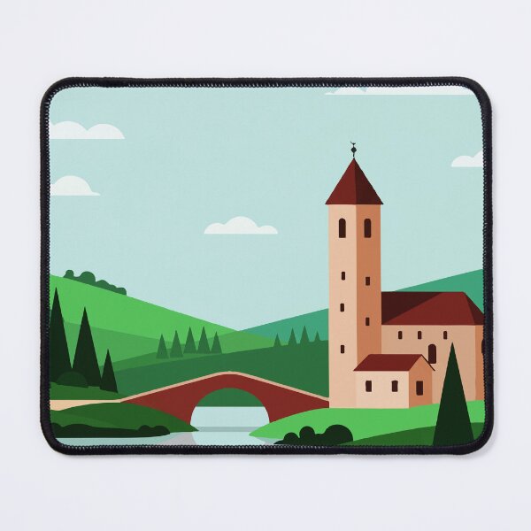 Item preview, Minimalist pastoral landscape designed and sold by Design4uStudio.