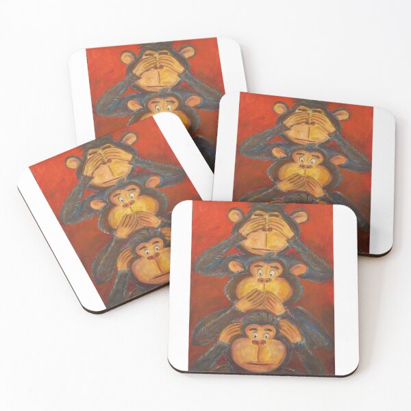 Item preview, Three wise monkeys designed and sold by michalzmuda.